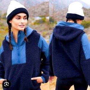 FP Movement Women's Lead The Pack Fleece Pullover fleece jacket midnight navy